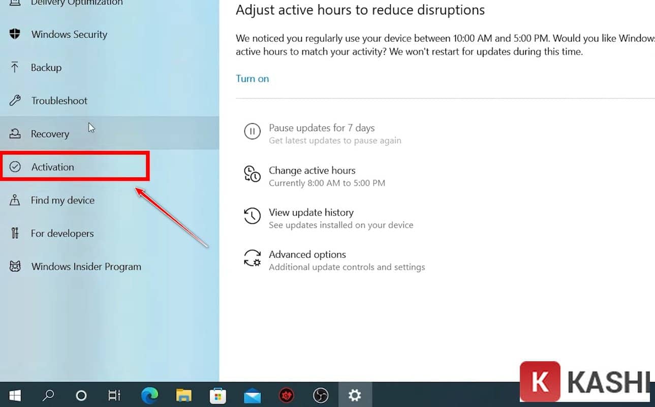 Adjust active hours to reduce disruptions