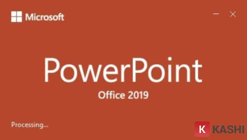 Microsoft powerpoint 2019