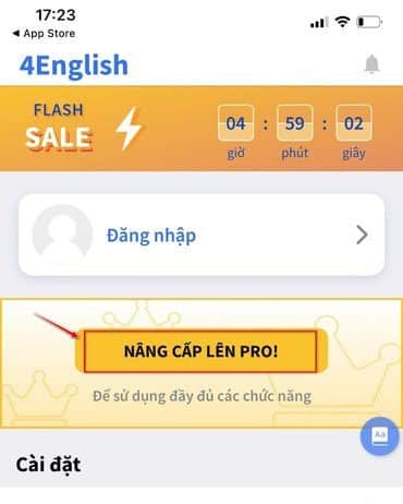 Share +30 tài khoản 4English Pro miễn phí – App học tiếng Anh Nâng cấp lên Pro