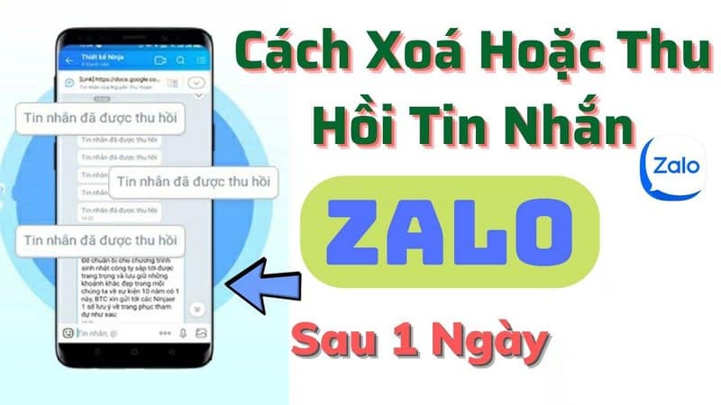 Cách thu hồi tin nhắn trên zalo, tin nhắn riêng và nhóm sau 24 giờ, nhiều ngày