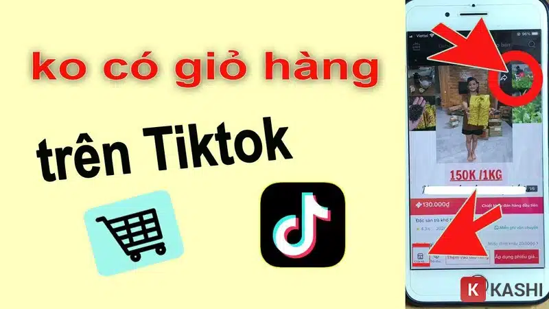 Hướng dẫn cách khắc phục không có giỏ hàng trên Tiktok - Tiktok Shop