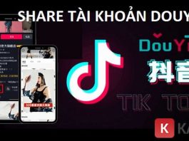 Share tài khoản Douyin free