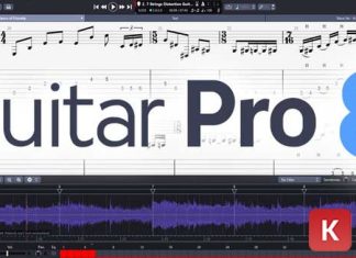 Phần mềm Guitar Pro 8