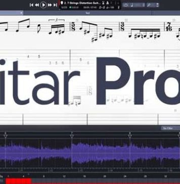 Phần mềm Guitar Pro 8