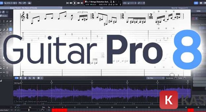 Phần mềm Guitar Pro 8